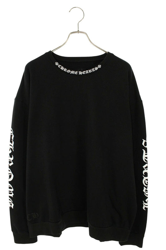 Chrome Hearts SWTSHRT PLVR Neck Logo Sleeve Print Size XL