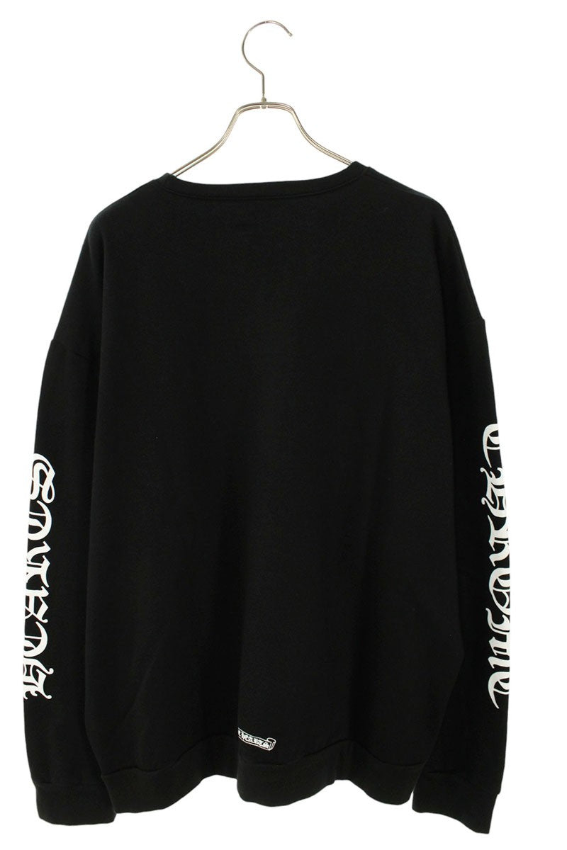 Chrome Hearts SWTSHRT PLVR Neck Logo Sleeve Print Size XL