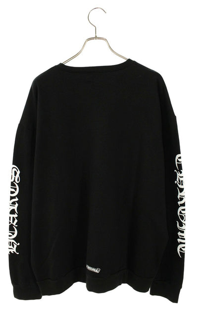 Chrome Hearts SWTSHRT PLVR Neck Logo Sleeve Print Size XL