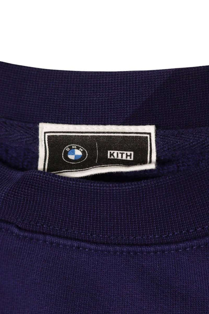 KITH Logo Crewneck Sweatshirt Purple Size XL