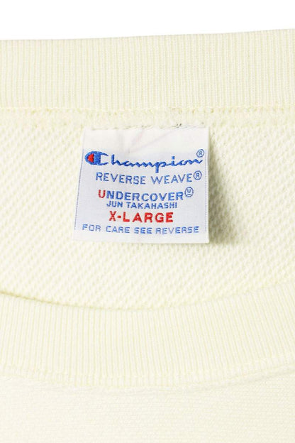 UNDERCOVER x Champion Logo Beads Patch Sweatshirt Size XL