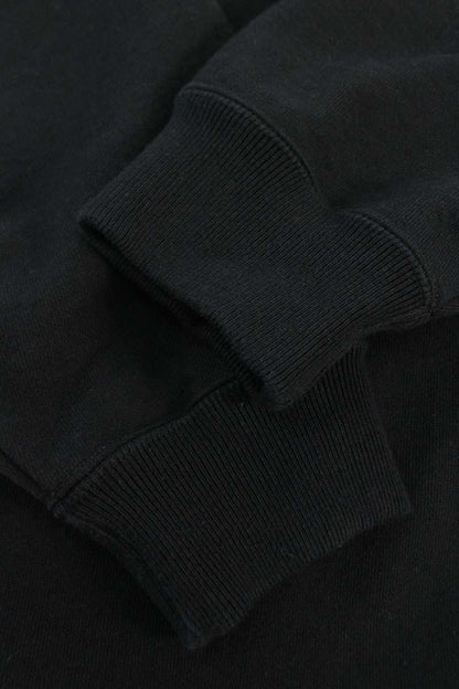 WTAPS 26SS Black Cotton Front Logo Sweatshirt Size XL
