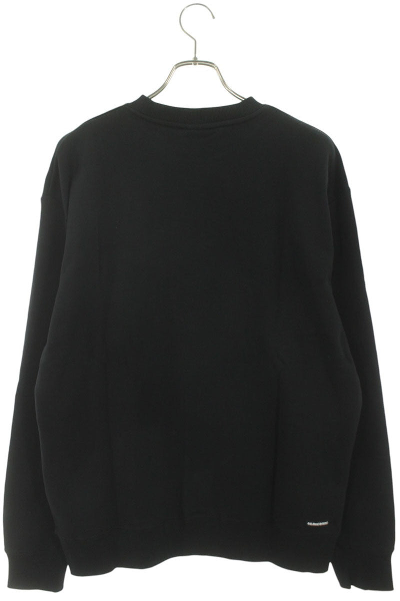 F.C.R.B. Heart Embroidered Logo Sweatshirt Black Size M