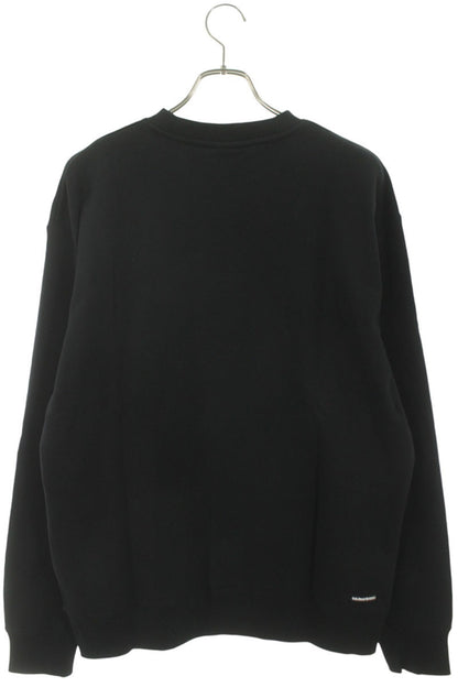 F.C.R.B. Heart Embroidered Logo Sweatshirt Black Size M