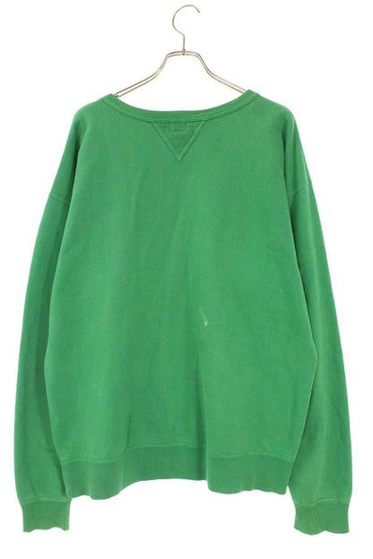 Saint Michael VISION Print Vintage Sweatshirt Green Size XL