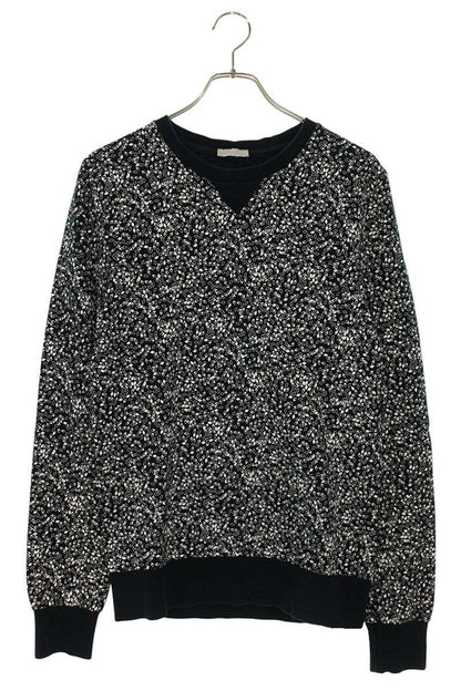 Dior HOMME 08SS Diamond All-Over Sweatshirt Black Size XS