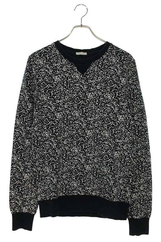 Dior HOMME 08SS Diamond All-Over Sweatshirt Black Size XS