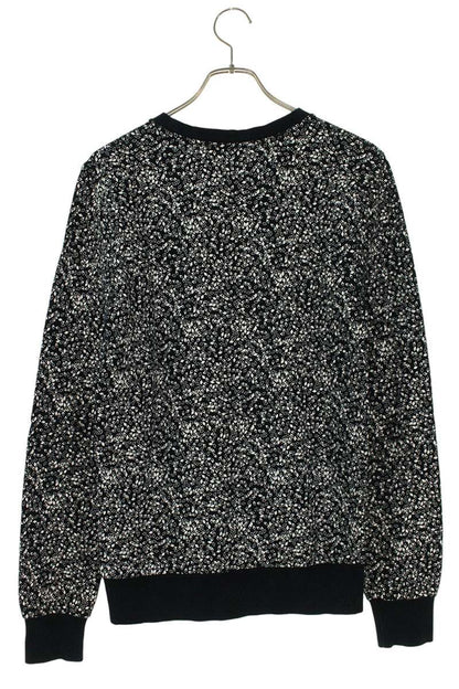 Dior HOMME 08SS Diamond All-Over Sweatshirt Black Size XS