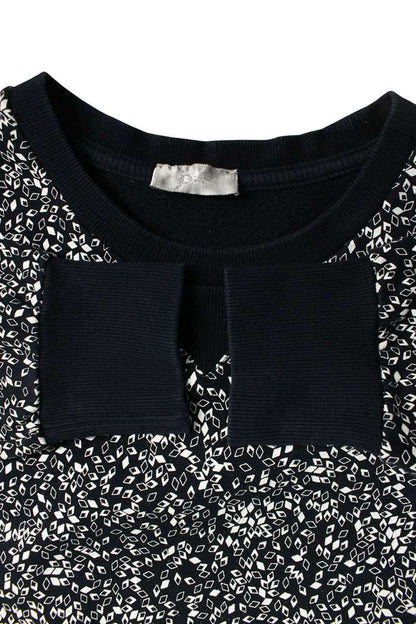 Dior HOMME 08SS Diamond All-Over Sweatshirt Black Size XS