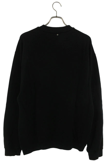 OAMC x Fragment Design Logo Print Sweatshirt Black Size S