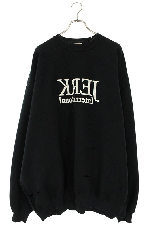 Vetements JERK Sweatshirt Black Size S