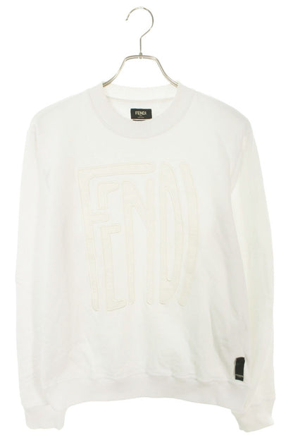 ANREALAGE x Fendi Logo Sweatshirt White Size M