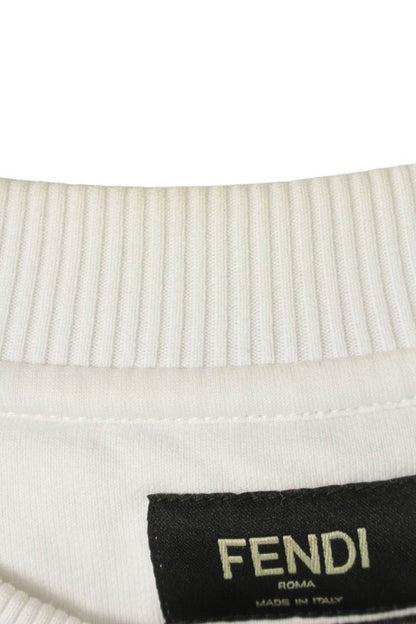 ANREALAGE x Fendi Logo Sweatshirt White Size M