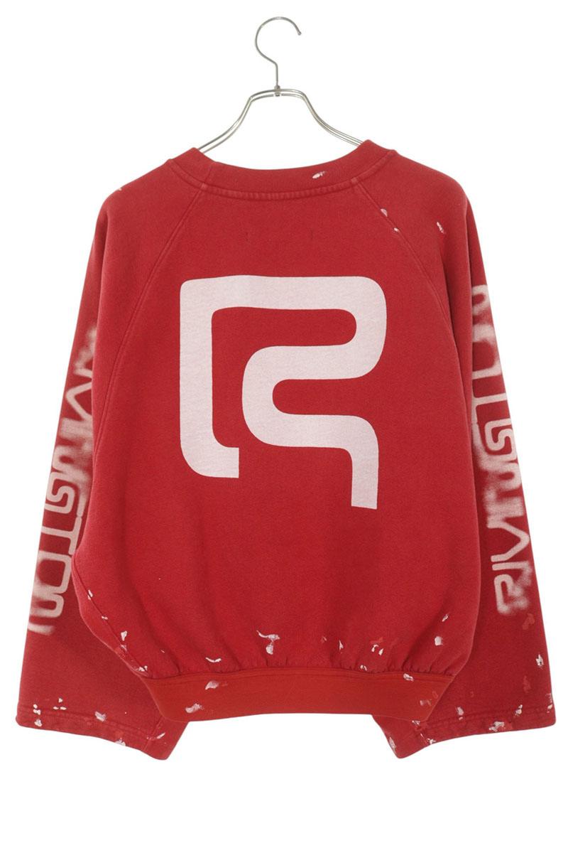 RIVINGTON roi Rebis 25AW METANOIA Print Cropped Sweat Size L