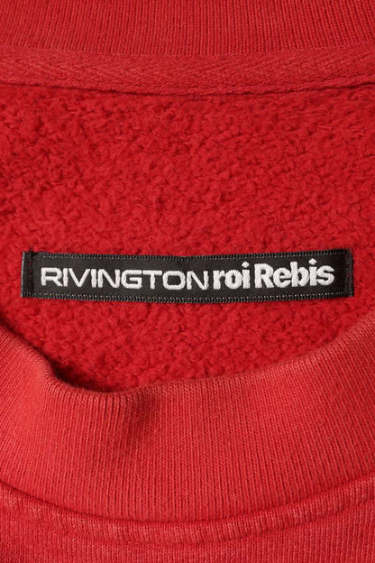 RIVINGTON roi Rebis 25AW METANOIA Print Cropped Sweat Size L