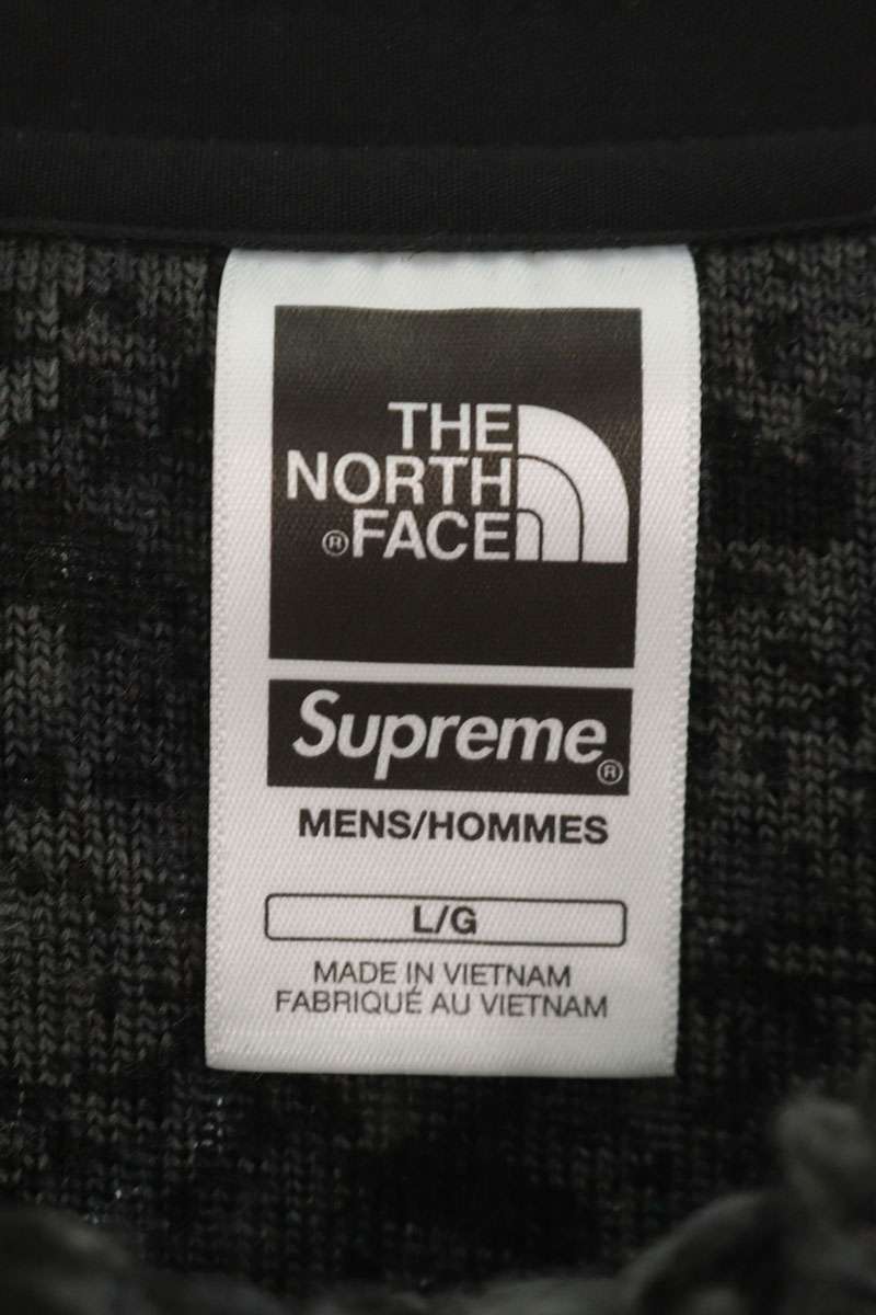 SUPREME 23SS High Pile Fleece Pullover Black Size L