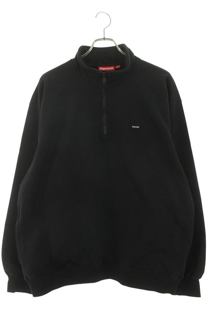 SUPREME 25SS Small Box Logo Half Zip Pullover Black Size XL