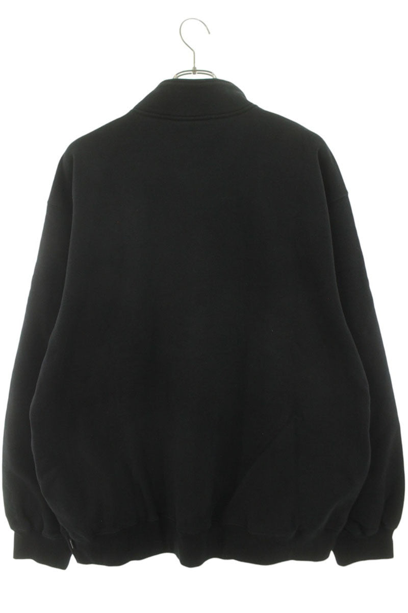 SUPREME 25SS Small Box Logo Half Zip Pullover Black Size XL