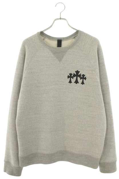 Chrome Hearts Back CH Logo Embroidered Sweatshirt Size L
