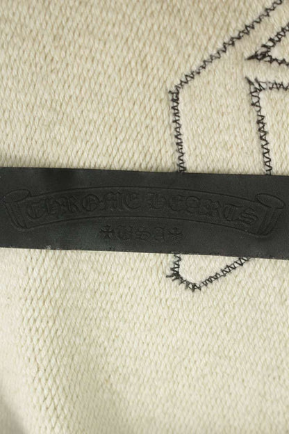 Chrome Hearts Back CH Logo Embroidered Sweatshirt Size L