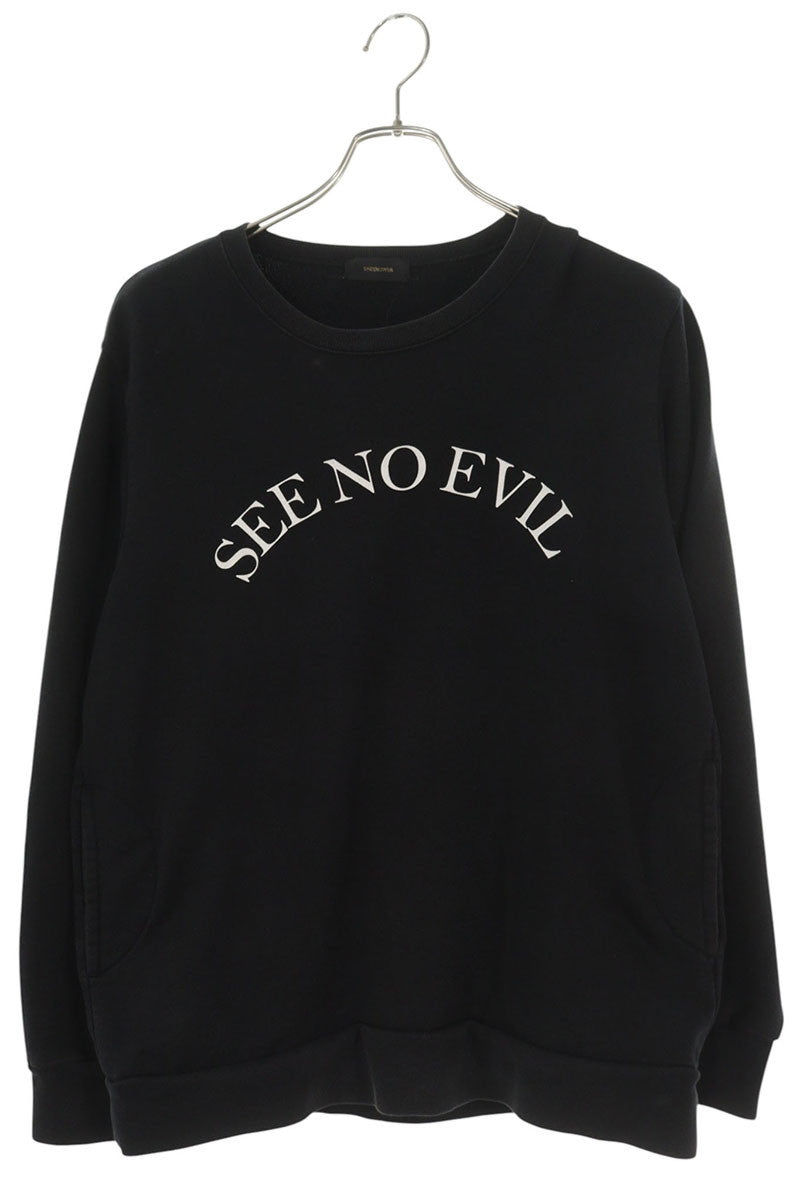 UNDERCOVER 15SS "SEE NO EVIL" Cotton Crewneck Sweat Size M