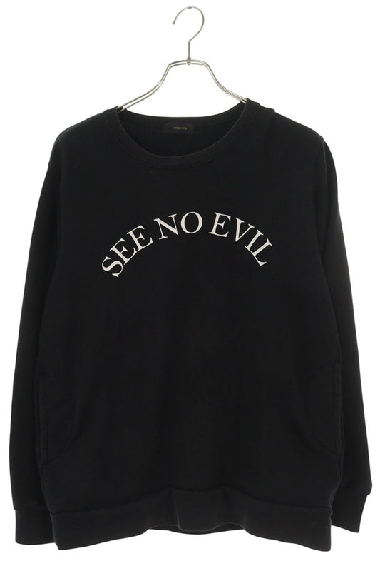 UNDERCOVER 15SS "SEE NO EVIL" Cotton Crewneck Sweat Size M