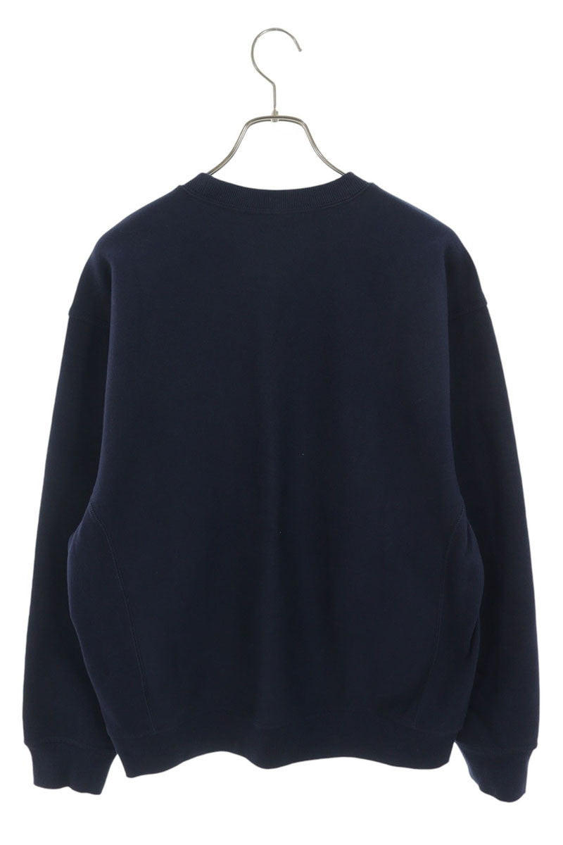 Carhartt Chest Embroidered Logo Sweatshirt Navy Size M