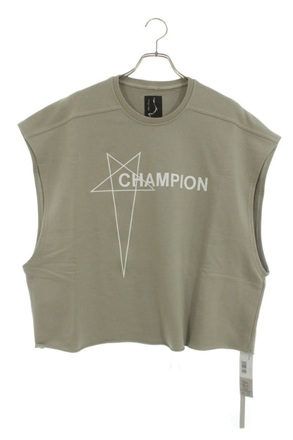Rick Owens x Champion Front Logo Sleeveless Sweat Size M