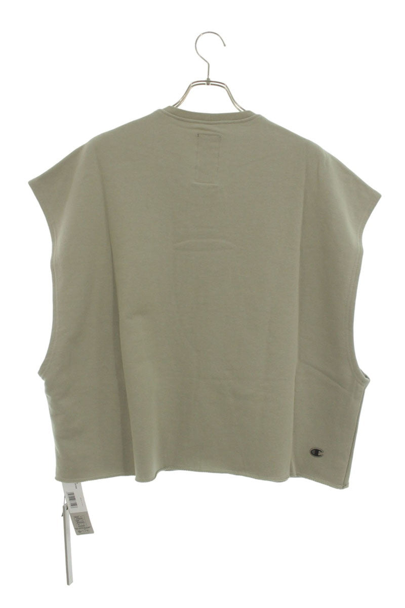 Rick Owens x Champion Front Logo Sleeveless Sweat Size M