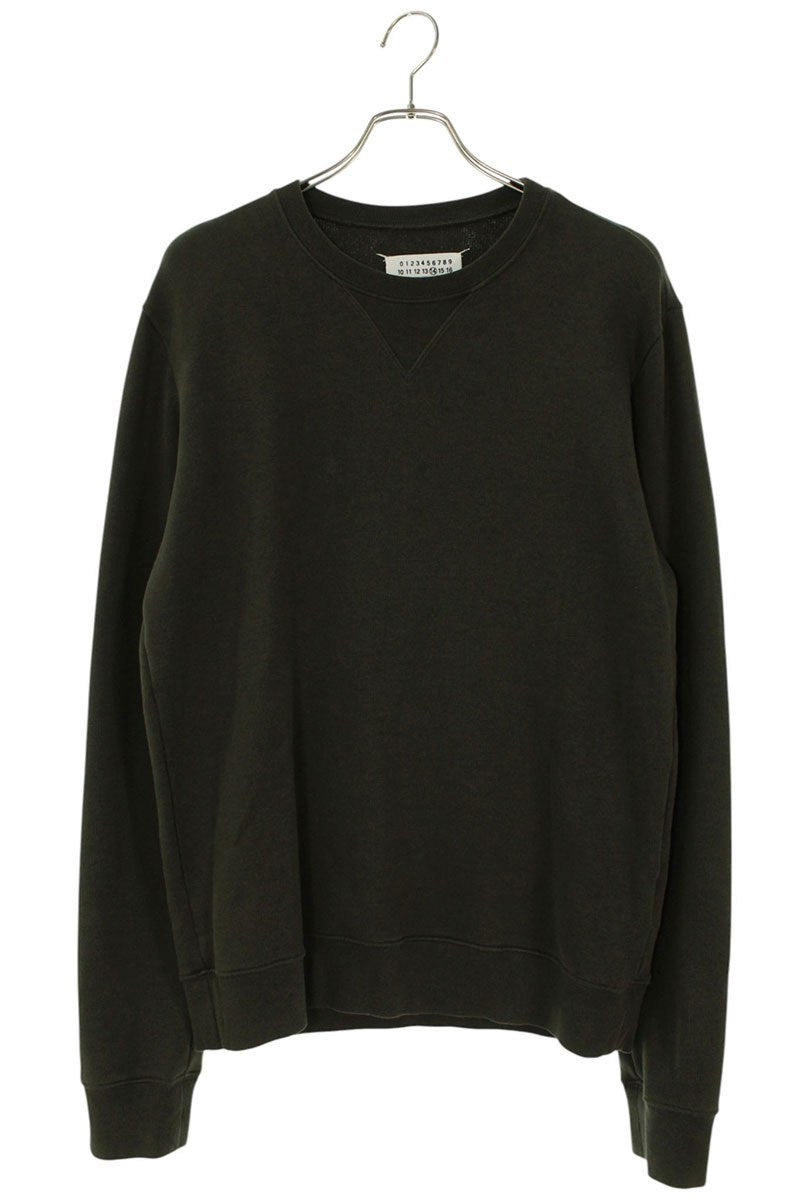 Maison Margiela Elbow Patch Sweatshirt Khaki Brown Size M