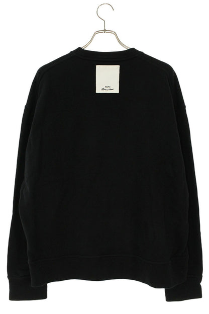 JILSANDER Patchwork Front Design Sweatshirt Black Size M