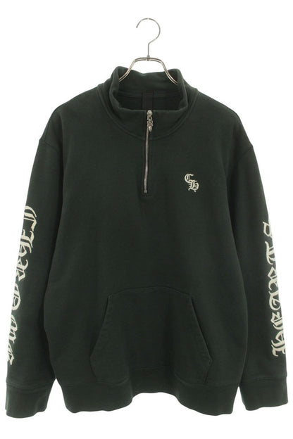 Chrome Hearts SLO RIDE Logo Embroidered Half-Zip Size XL