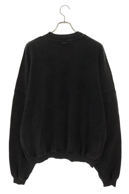 BALENCIAGA Sport Icon Inside-Out Sweatshirt Grey Size M