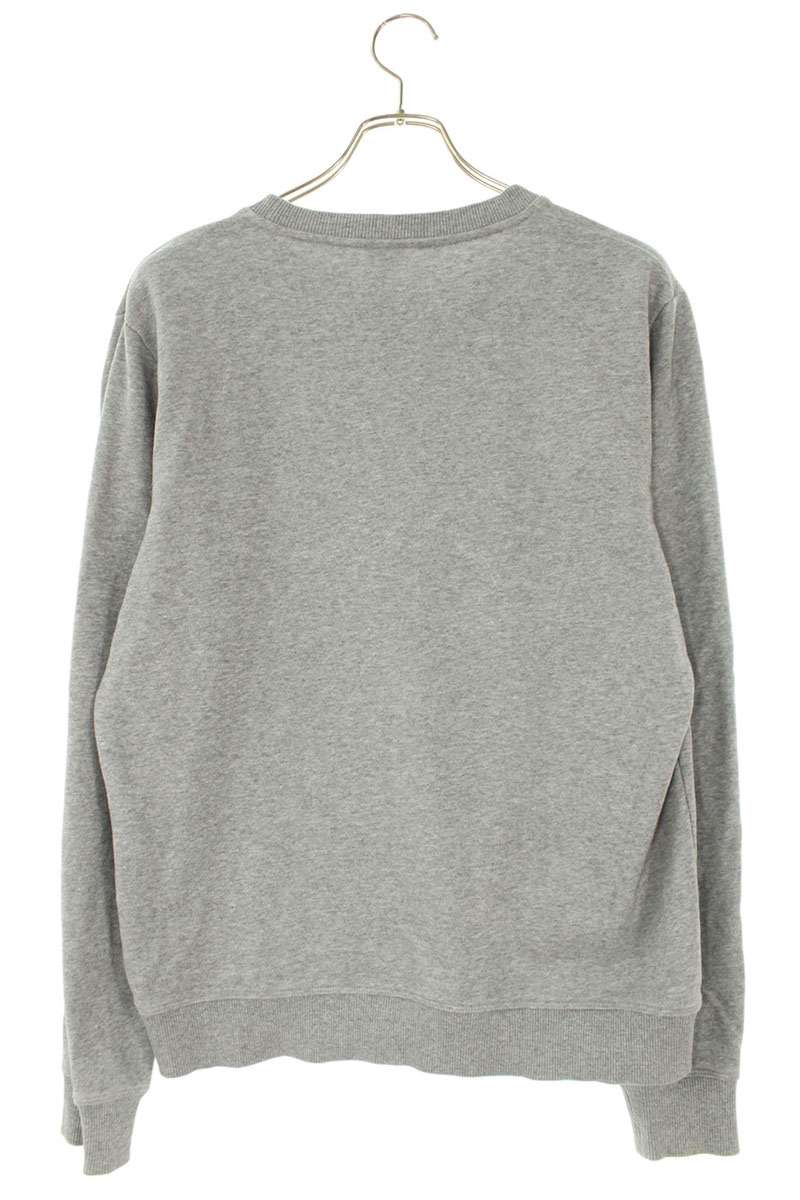 LOEWE Anagram Logo Cotton Sweatshirt Gray Size L