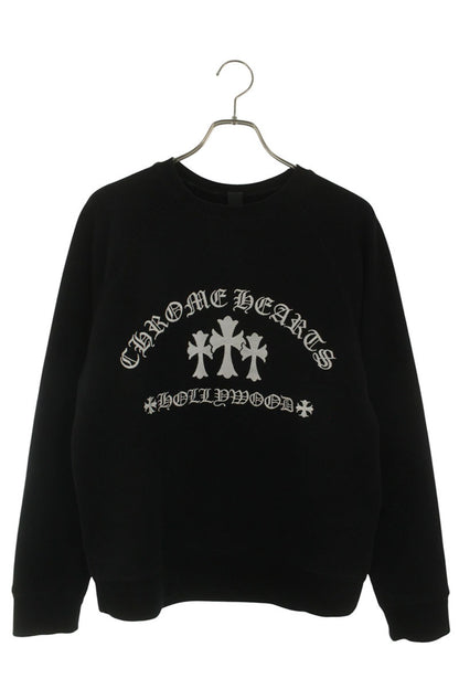 Chrome Hearts U SAILIN ON CREW Triple Cross Logo Size S