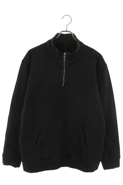 Chrome Hearts Y NOT Cross Patch Dagger Half Zip Size L
