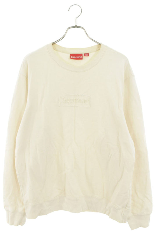 SUPREME 20SS Cutout Box Logo Crewneck Sweatshirt Size M