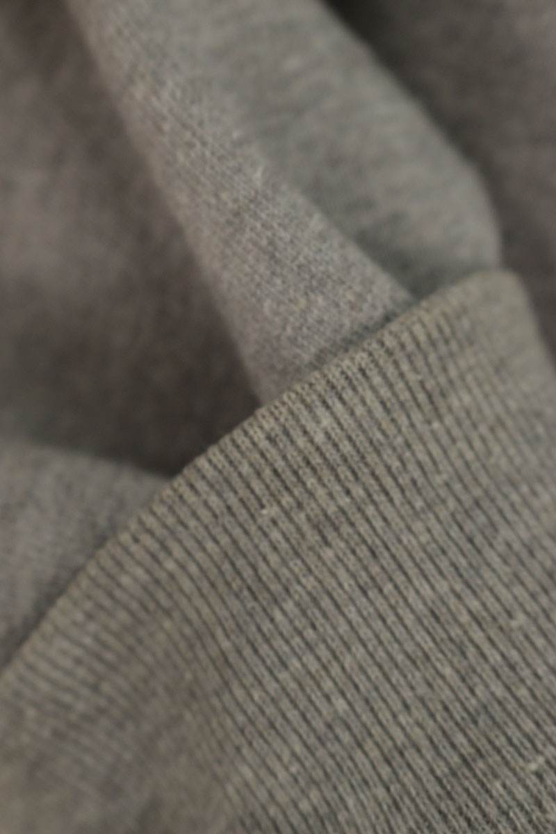 FEAR OF GOD Front Felt Logo Cotton Sweatshirt Gray Size L