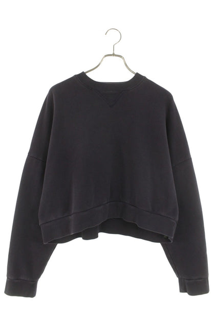 entire studios Box Crewneck Cotton Sweatshirt Blue Size XS