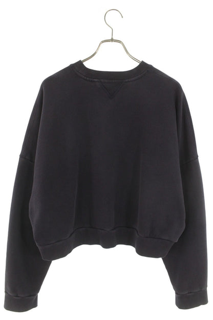 entire studios Box Crewneck Cotton Sweatshirt Blue Size XS