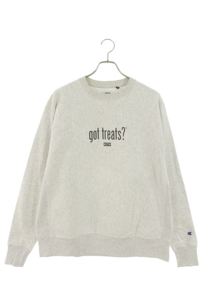 KITH "Got Treats?" Print Sweatshirt Gray Size L