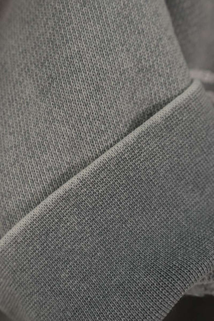 ALEXANDER WANG Logo Print High Neck Sweatshirt Gray Size L