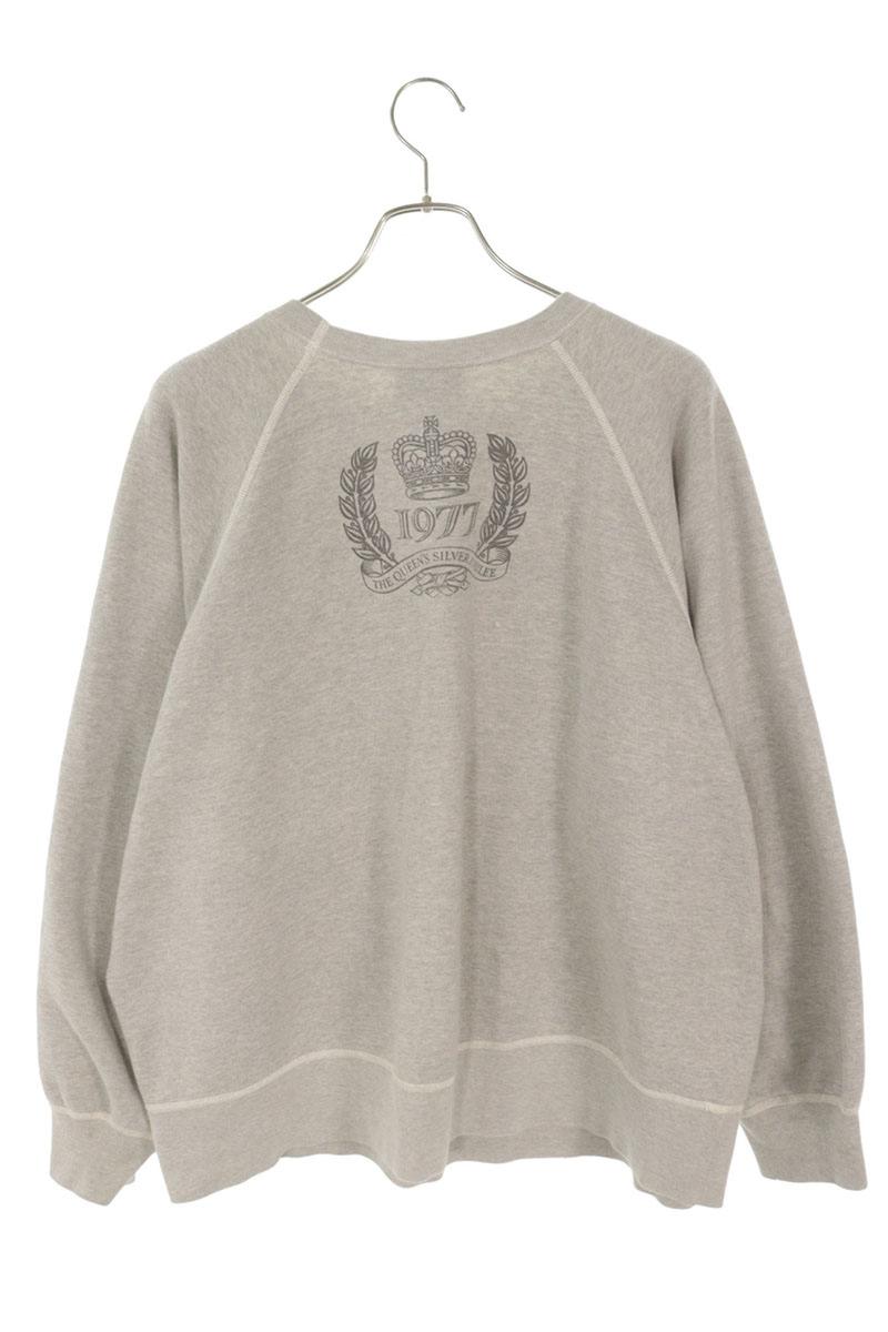 SAINT MICHAEL 24AW Sex Pistols Print Sweatshirt Gray Size XL