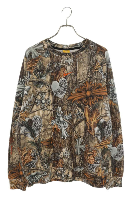Chrome Hearts NOCTA x Nike Drake AOP Crewneck Brown Size L