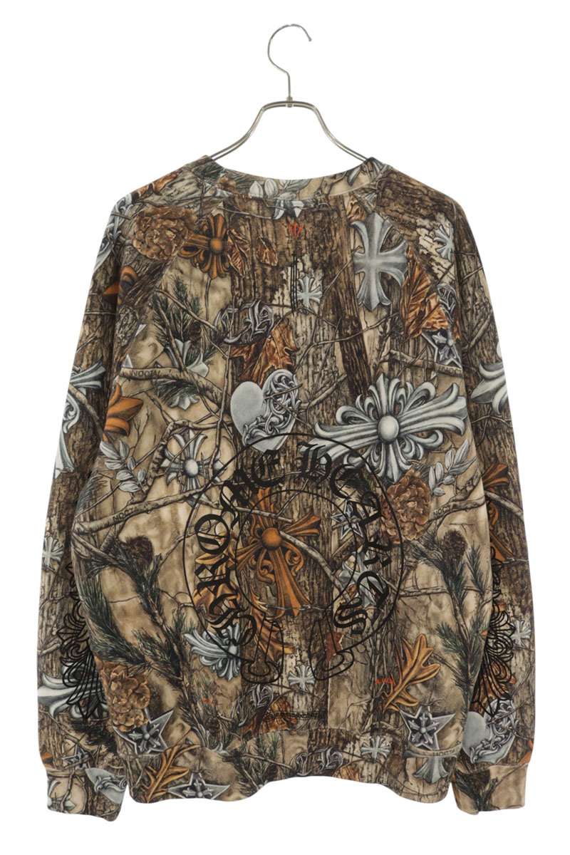 Chrome Hearts NOCTA x Nike Drake AOP Crewneck Brown Size L