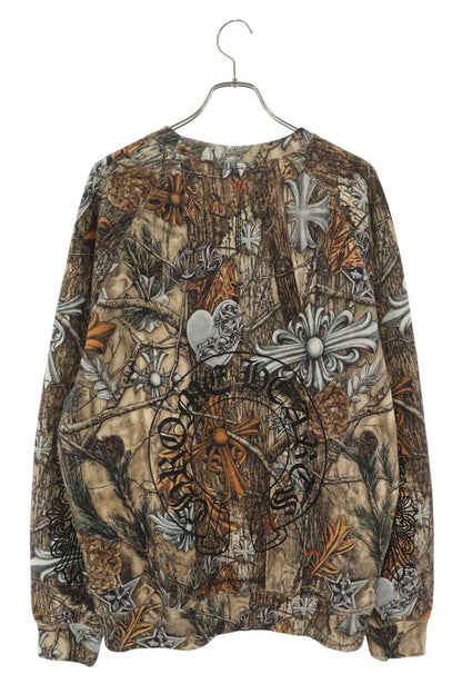 Chrome Hearts NOCTA x Nike Drake AOP Crewneck Brown Size L