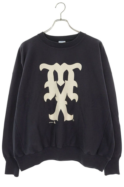 SAINT MICHAEL 24AW Vintage MX Print Sweatshirt Blue Size L