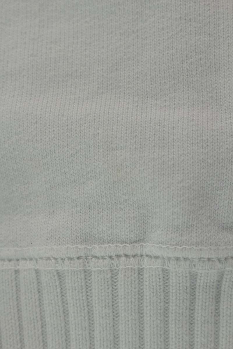 Perfect ribs "ART LOVE MUSIC" Print Sweatshirt White Size L
