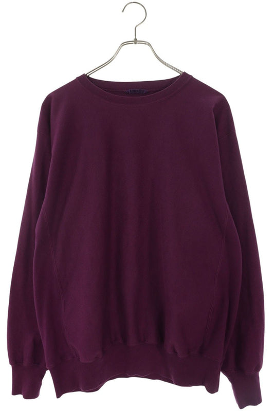 AURALEE SUPER MILLED SWEAT Pullover Purple Size XL