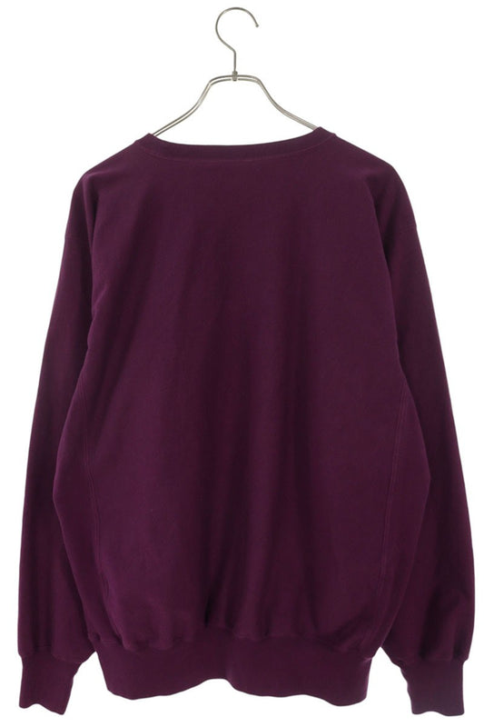 AURALEE SUPER MILLED SWEAT Pullover Purple Size XL